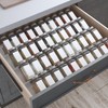 Antimbee Spice Drawer Organizer, 4 Tier- 8 Pack Kitchen Spice