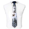 JEMYGINS Men's Christmas Tie and Tie Clip Set - m