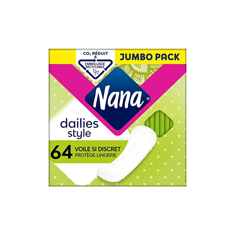 Nana Voile Si Discret Pantiliners (Pack of 64)