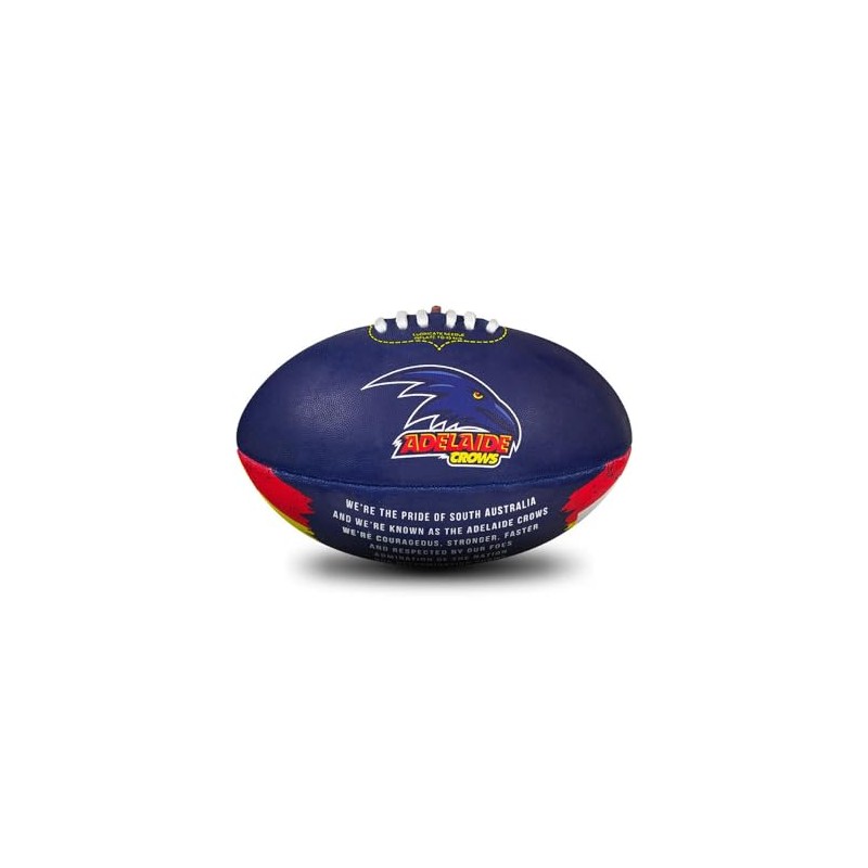 Sherrin AFL Adelaide Crows Song Football, Size 2