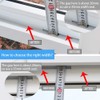 TAROSE Weather Stripping, Silicone Door Seal Strip Door, Window, Transparent