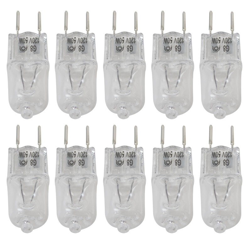BUTITNOW 10-Pack G8 Halogen Bulbs for GE Microwave - Replacement