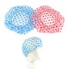 JERRY Shower cap, translucent hair cap, reusable