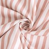 JELLYMONI 100% Natural Cotton Striped Standard Pillowcases Set, 2 Pack