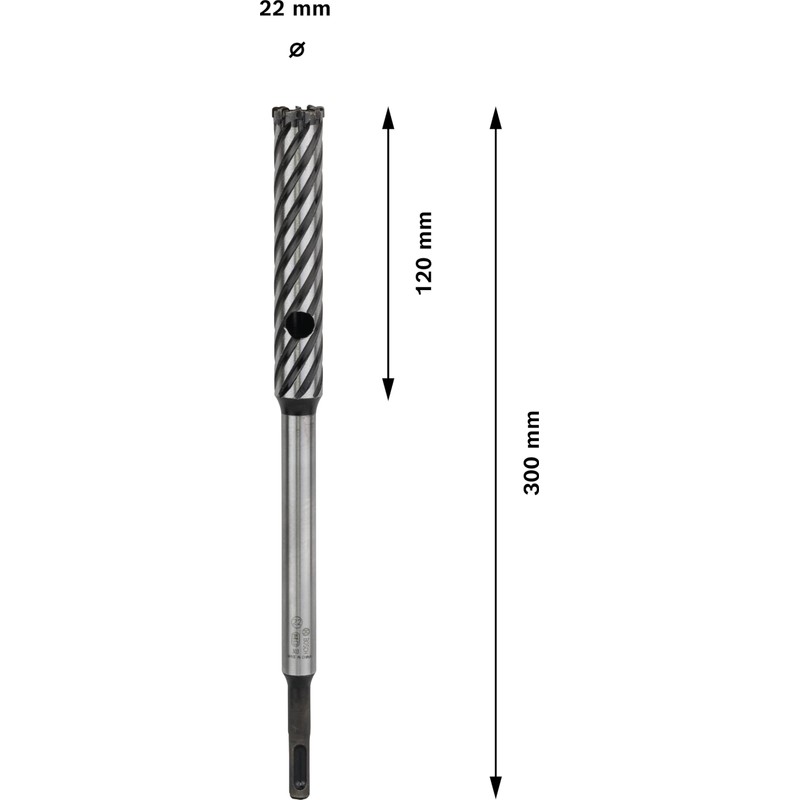 Bosch 1x PRO SDS Plus-9 Rebar Cutter Hammer Drill Bit
