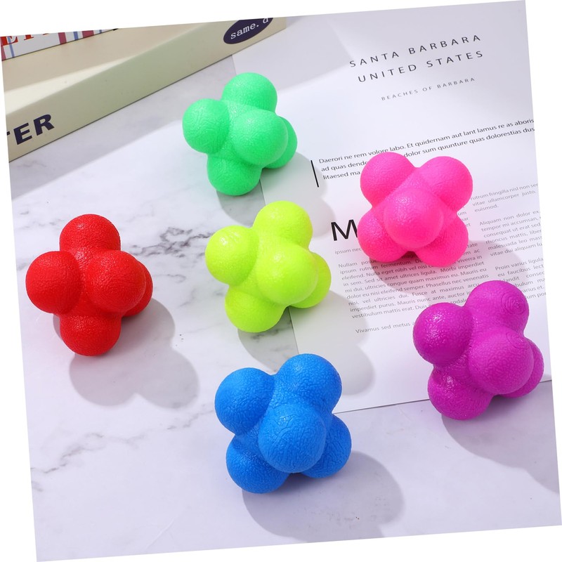 SUPVOX 6pcs Hexagonal Reaction for Agility Training Safe and Fitness