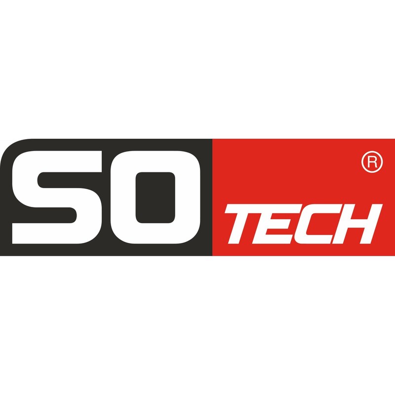 SO-TECH® Window Handle with Push Button and 45° Grid 28