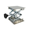 TEXALAN(R) Lift Table Lab Jack Scissor Stand Stainless Steel 4x4x6"