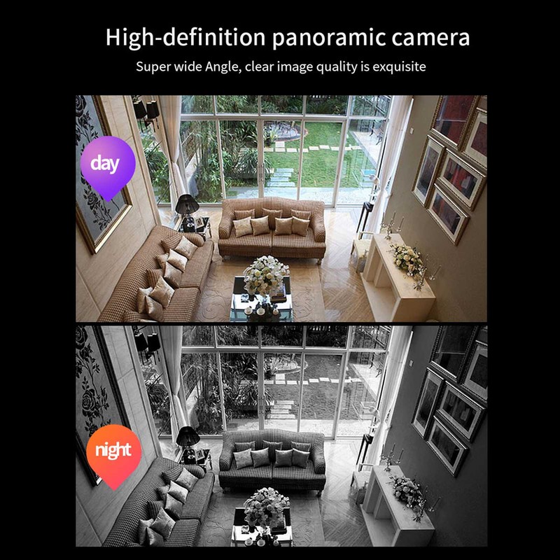 Lamp Holder Camera Wireless 360 Degree 2.4GHz and 5G WiFi