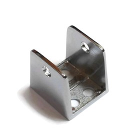 Hadrian 603520 U Shape Wall or Panel Bracket - Replacement Toilet Partition Part