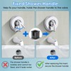 Dreyoo 10 Pcs Shower Faucet Handle Insert Compatible with Kohler,