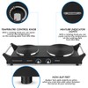 Techwood ES-3203 Hot Plate Electric Double Burner 1800W for Cooking