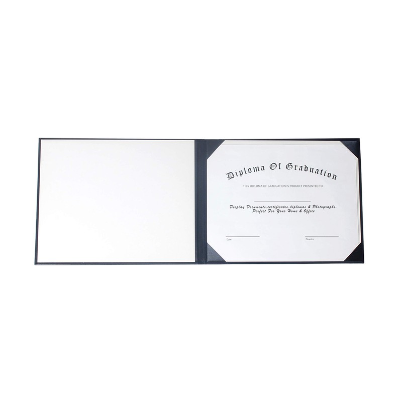 MyGradDay Diploma Cover Diploma Holder Graduation Certificate Cover Smooth 8.5x11