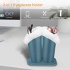 Fintie Plush Lined Double Eyeglasses Holder with Magnetic Base, Glasses
