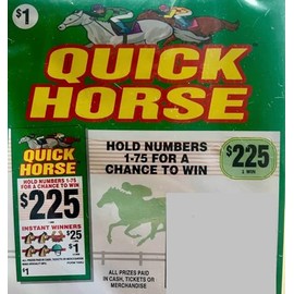 Generic Quick Horse Race $225 405 Tickets $141 Profit