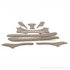 Custom-Cut Slingshot Grips - Slingshot Frame: Scout LT2, Grip Texture:
