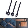 MOLATE 3-Piece Round Hole Punch Set, Leather Craft Tools, Leather