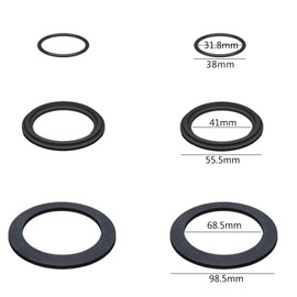Shunfaji Pool O-Oring for Intex, Pool Rubber Sealing Rings Washers Round Seal - for Intex Pool Parts 10747,25006,25010,28633,28635 28621 ect