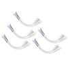 5 Sets 2 Pin Electrical Connector Waterproof Male and Female