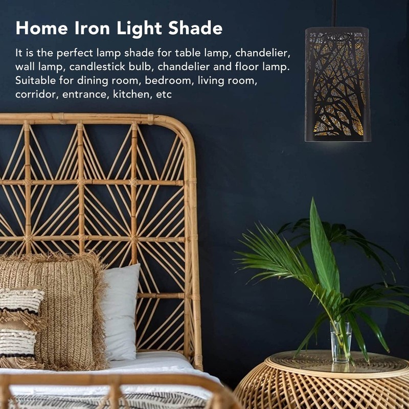 Forest Lamp Shade, Exquisite Hollow Out Design Widely Used Light
