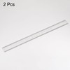 HARFINGTON 2pcs Film Flexible Ruler 40cm 0.1mm Scale with R