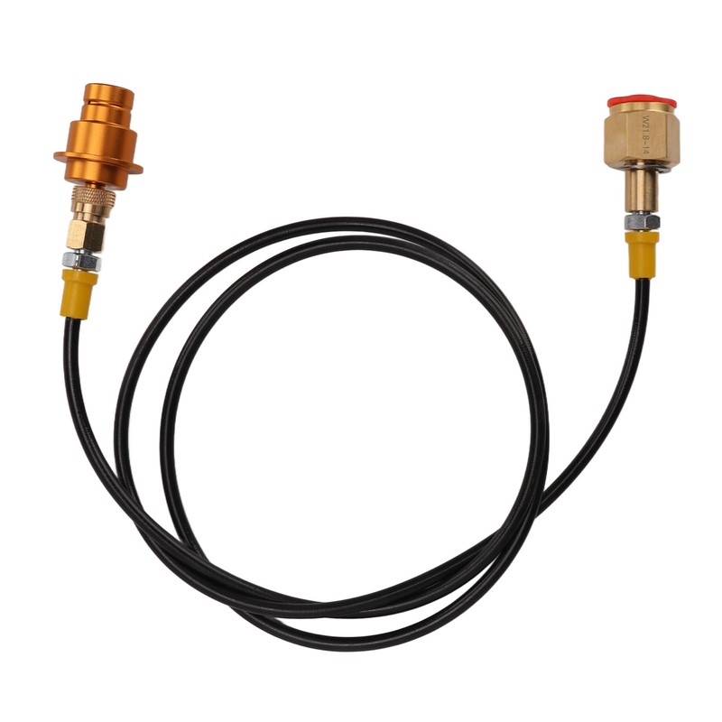 CO2 Tank Adapter Hose 60 Inch Brass ABS Soda Machine