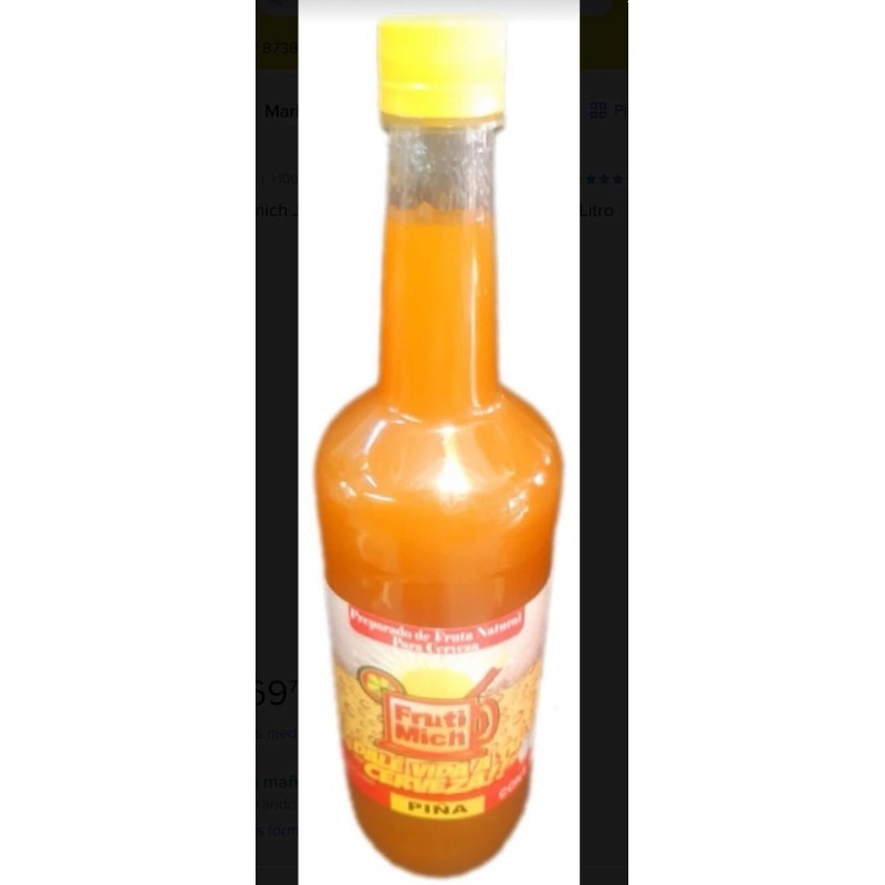 Frutimich Jarabe Sabor Piña Para Michelada 1 Litro