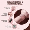 6PCS 0.4oz Pink Empty Glass Nail Polish Bottles with Mix