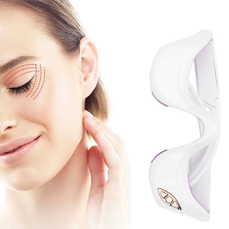 Electric Eye Massager Heated Eye Therapy Massager with Vibration for