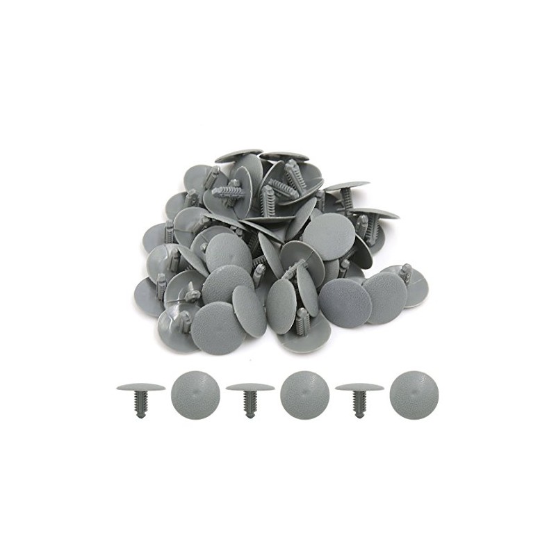 sourcing map Auto Car Door Fender Bumper Nylon Rivets Fastener