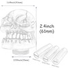 Temzzer Shift Knob Skull Weighted Gear Shifter Resin Transmission Stick