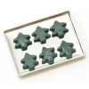 Handley Miniature Dollhouse Christmas Tree Cookies on a Baking Sheet