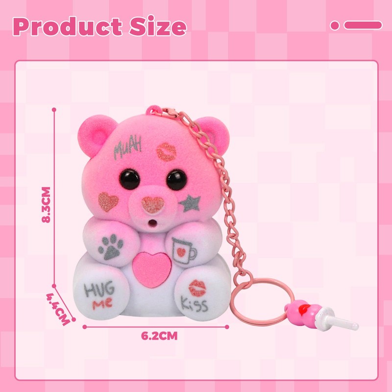 Little Bear Pink Heart with Recording Function