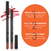 XdealCozyxc 12 Pcs Lip Liner Set, Long Lasting Lip Liners