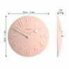 Jones Clocks® Betty wall clock | Modern convex clock |