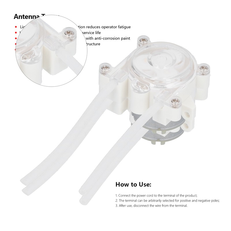 Peristaltic Pump Dosing Liquid DC 6V Accessory Replacement for Experiment