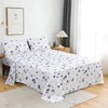 Sleepdown Cotton Bed Sheet Set - Lavender, Twin XL