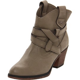 Rocket Dog Women's Sayla Vintage Worn PU Western Boot, Mushroom, 11 M US