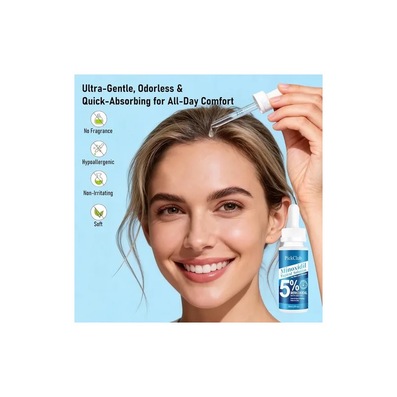 Suero Para El Crecimiento Del Cabello Y La Barba Con