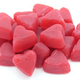 Beulah's Cinnamon JuJu Hearts, 1 Pound Package, 40 Pieces of Candy