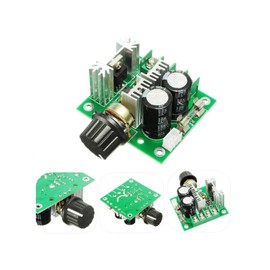 PWM DC Motor Speed Controller Switch: 12V~40V 10A Voltage Regulator Dimmer Compatible for Arduino