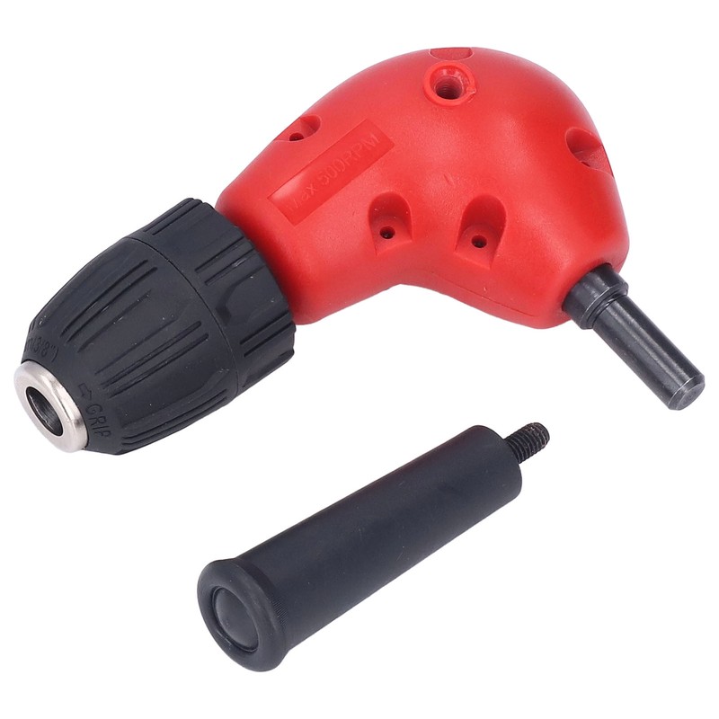 Drill Chuck Keyless 90 Degree 9.3mm Round Handle 0.8‑10mm Clamping