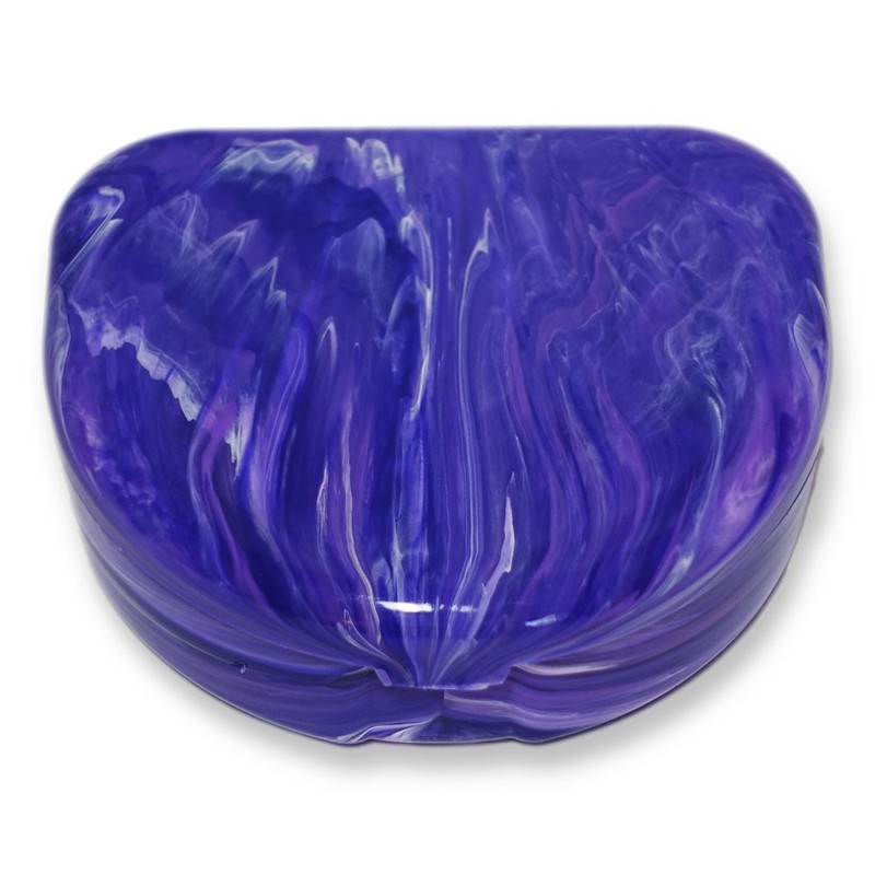 QUIST (TM) Orthodontic Retainer Case (Purple)