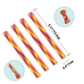 Leoezx™ Cat Spring Toy (44PCS) Indoor cat Interactive Plastic Coil Spring Multi-Color cat Interactive Game Training to Catch, bite and Hunt