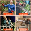 6 Pieces 6 Inch Mini Chainsaw Chain With 2 Pcs