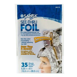 Graham Sanek See Thru Foil Hair Color Processing 35 Styling Highlighting Sheets by Graham Professional