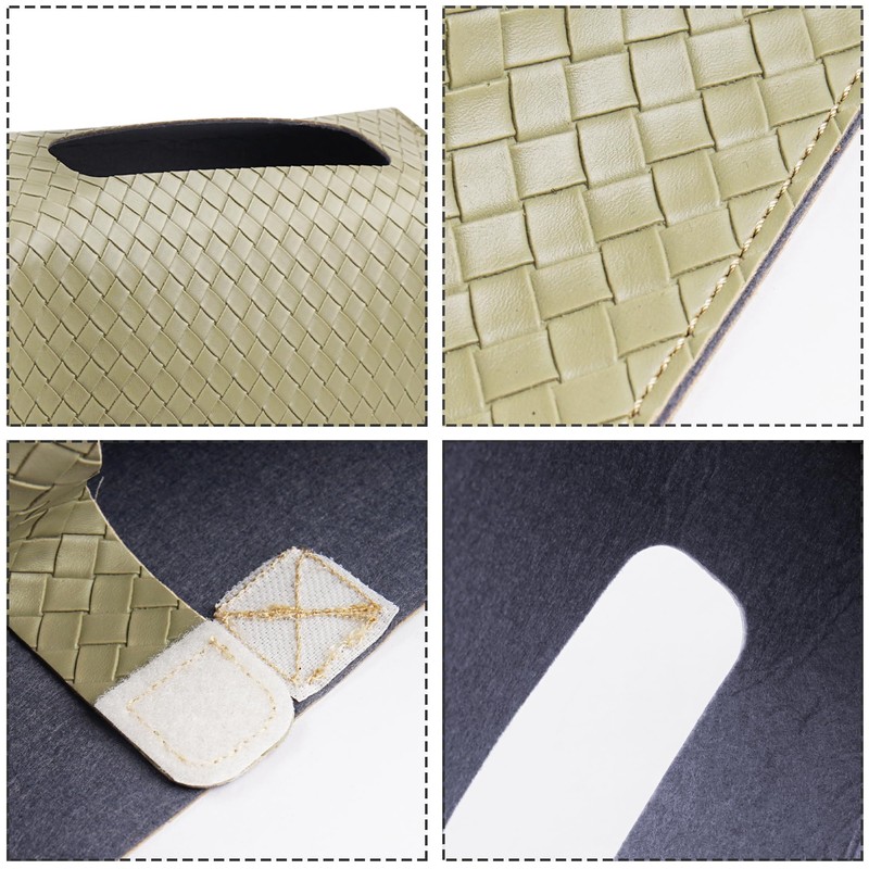LIZIMANDU Leather Cover for Disposable Paper Hand Towel Box, Compatible