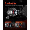 LUXSTER 2024 Punisher 40,000LM 9005 HB3 9145 H10 LED Bulbs,