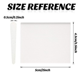 Zonon 8 Pieces Self-Adhesive Door Corner Seals Weather Stripping Draft Stopper Door Frame Seal Corner Foam for Weather Protection Isolation of Noise (White)