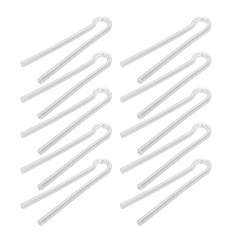 10PCS Sound Aid Tubes Replacement Easy Installation Accessory Silicone Preformed